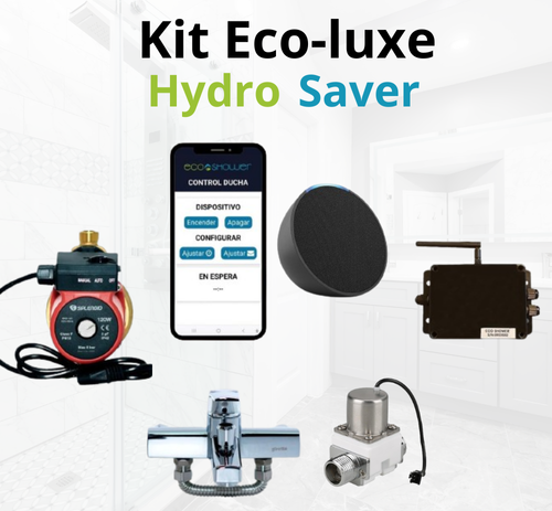 Kit Eco-Luxe Hydro Saver + Alexa Echo Pop + Control de agua || 6 cuotas de $58.330  sin intereses